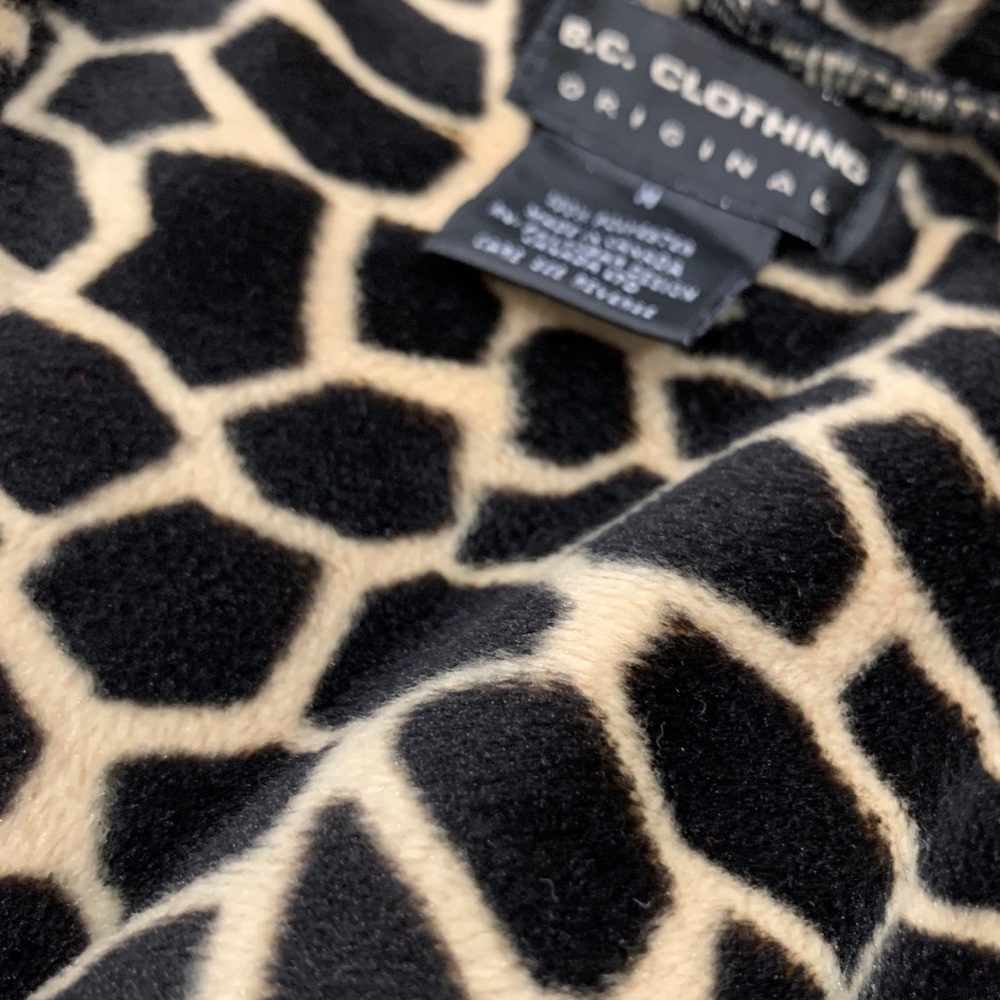 B.C. CLOTHING Animal Print Coat - Picture 5 of 12